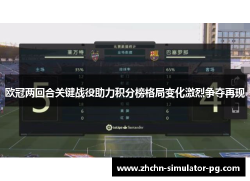 欧冠两回合关键战役助力积分榜格局变化激烈争夺再现 欧冠两回合关键战役助力积分榜格局变化激烈争夺再现